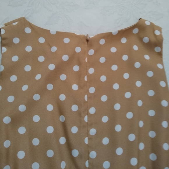 J Crew Polka dot fit & flare retro dress - Picture 7 of 11